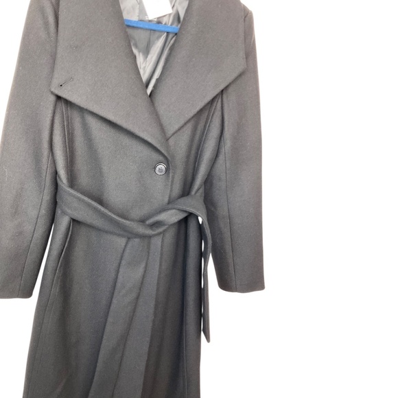 Mango Sirenita Belted Wool Blend Coat NWT - Picture 7 of 15